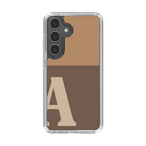 Slim Protection Case［ Original - initial two tone - A brown ］