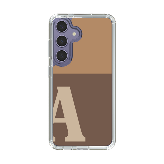 Slim Protection Case［ Original - initial two tone - A brown ］