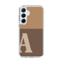 Slim Protection Case［ オリジナル - initial two tone - A brown ］
