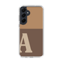 Slim Protection Case［ オリジナル - initial two tone - A brown ］