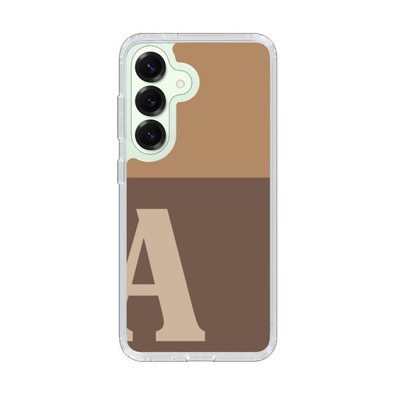 Slim Protection Case［ Original - initial two tone - A brown ］