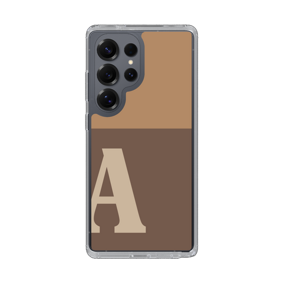 Slim Protection Case［ Original - initial two tone - A brown ］