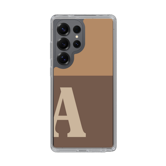 Slim Protection Case［ Original - initial two tone - A brown ］