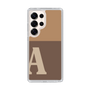 Slim Protection Case［ Original - initial two tone - A brown ］