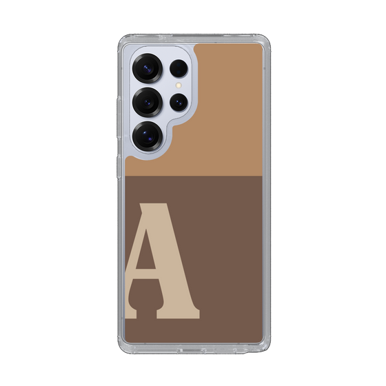 Slim Protection Case［ Original - initial two tone - A brown ］