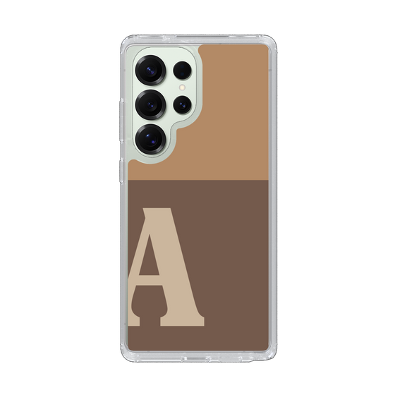 Slim Protection Case［ Original - initial two tone - A brown ］