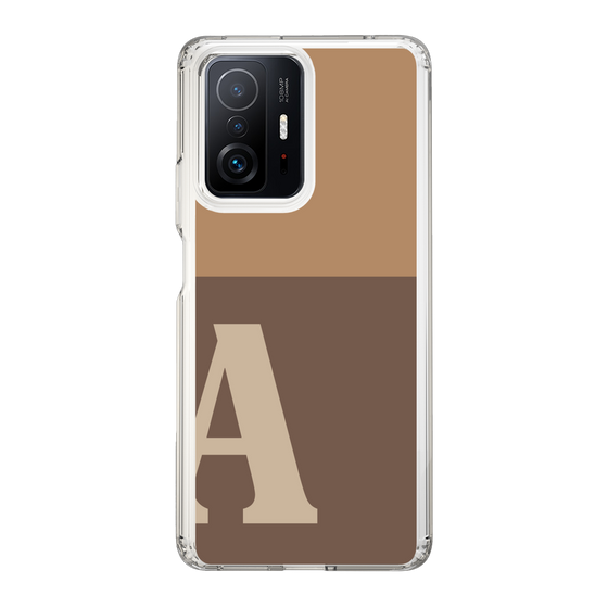Slim Protection Case［ Original - initial two tone - A brown ］