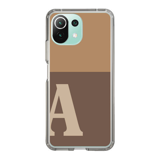Slim Protection Case［ Original - initial two tone - A brown ］