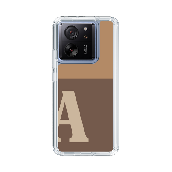 Slim Protection Case［ Original - initial two tone - A brown ］