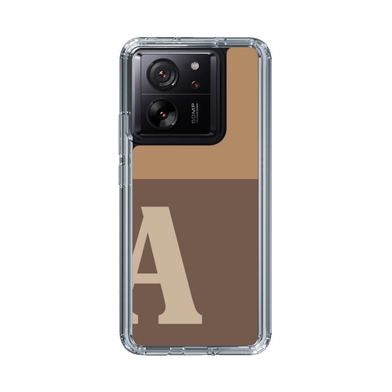 Slim Protection Case［ Original - initial two tone - A brown ］