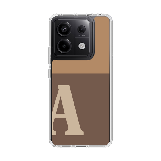 Slim Protection Case［ Original - initial two tone - A brown ］