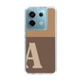 Slim Protection Case［ Original - initial two tone - A brown ］