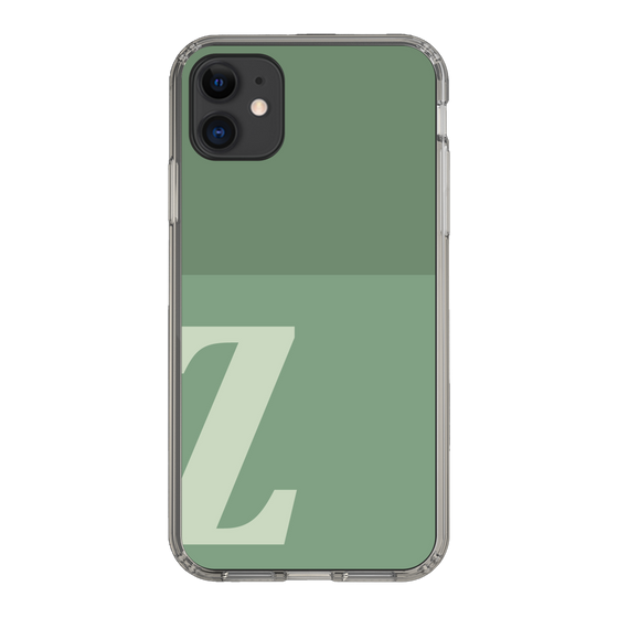 Slim Protection Case［ Original - initial two tone - Z green ］