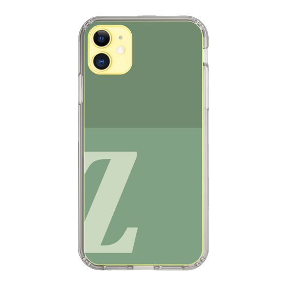 Slim Protection Case［ Original - initial two tone - Z green ］