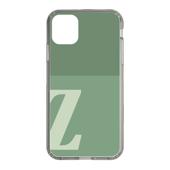 Slim Protection Case［ Original - initial two tone - Z green ］