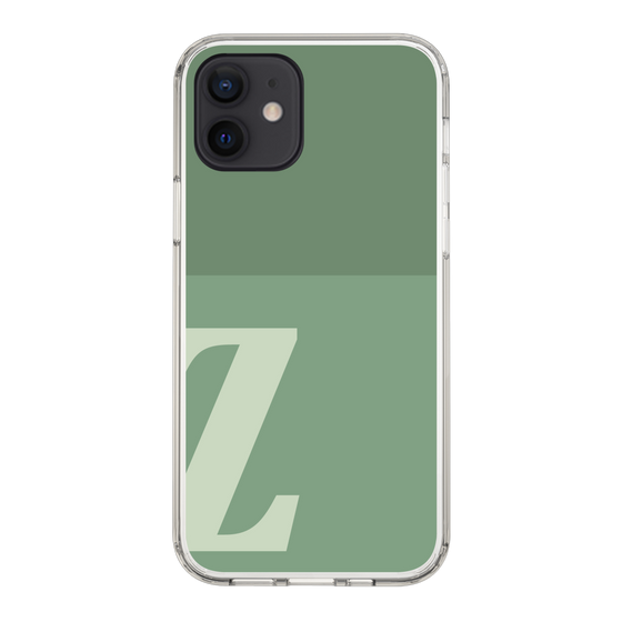 Slim Protection Case［ Original - initial two tone - Z green ］