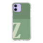 Slim Protection Case［ Original - initial two tone - Z green ］
