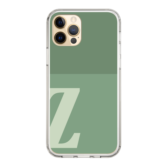 Slim Protection Case［ Original - initial two tone - Z green ］