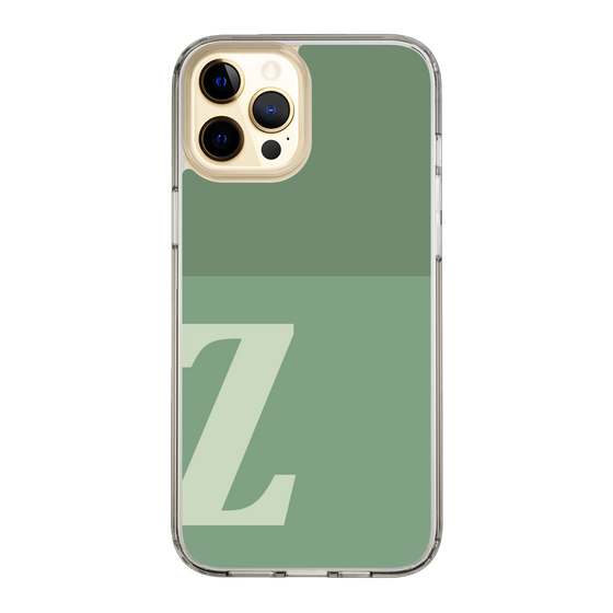 Slim Protection Case［ Original - initial two tone - Z green ］