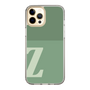 Slim Protection Case［ Original - initial two tone - Z green ］