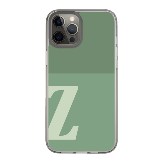 Slim Protection Case［ Original - initial two tone - Z green ］