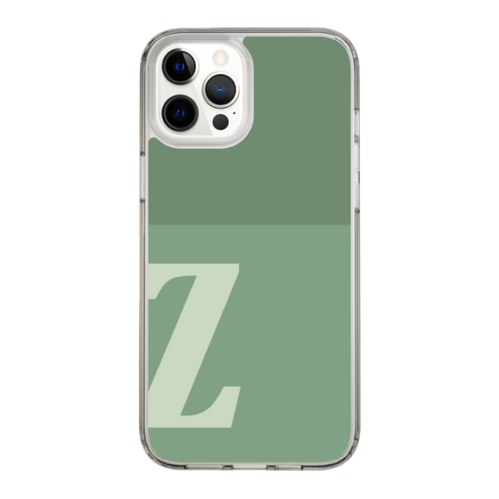 Slim Protection Case［ Original - initial two tone - Z green ］