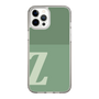 Slim Protection Case［ Original - initial two tone - Z green ］