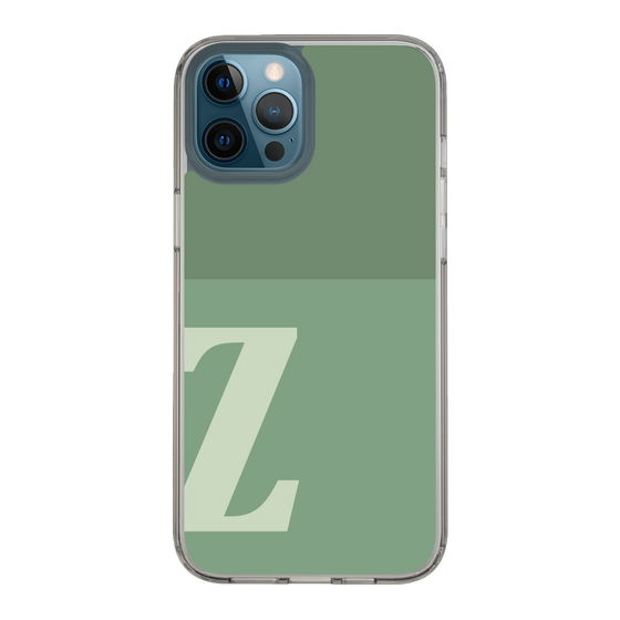 Slim Protection Case［ Original - initial two tone - Z green ］
