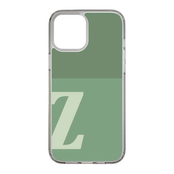 Slim Protection Case［ Original - initial two tone - Z green ］