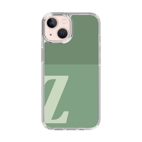 Slim Protection Case［ Original - initial two tone - Z green ］
