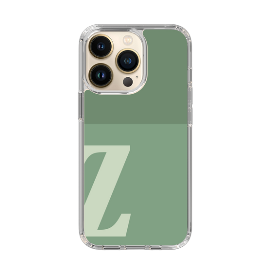 Slim Protection Case［ Original - initial two tone - Z green ］