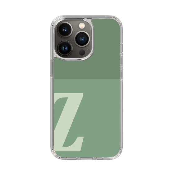 Slim Protection Case［ Original - initial two tone - Z green ］
