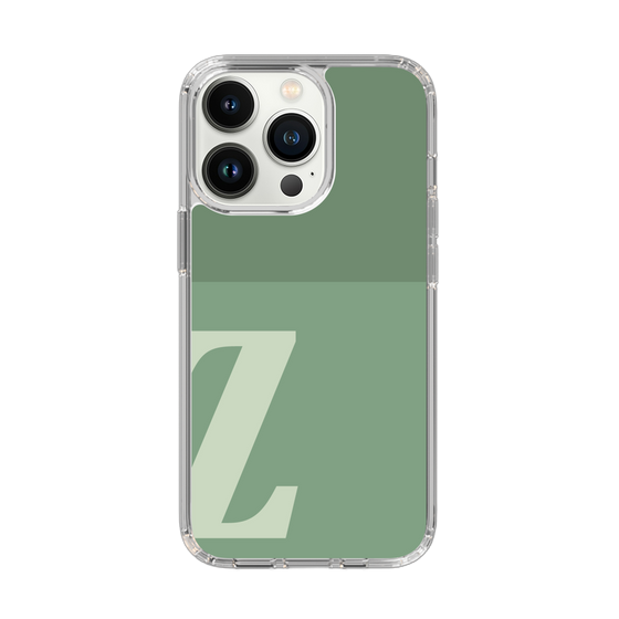 Slim Protection Case［ Original - initial two tone - Z green ］