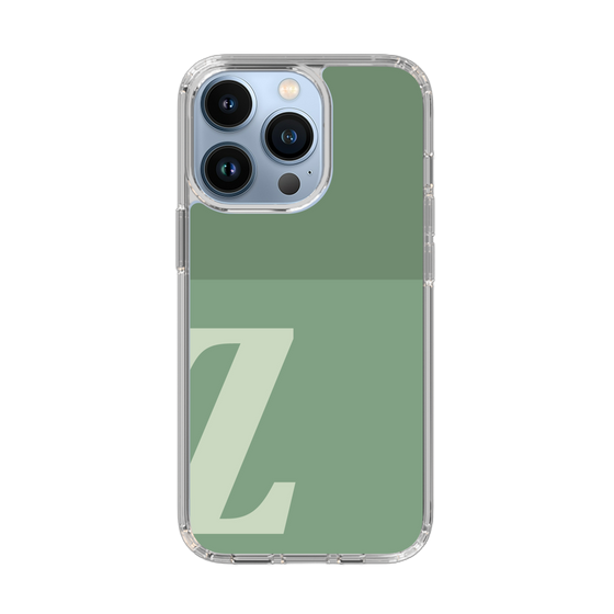 Slim Protection Case［ Original - initial two tone - Z green ］