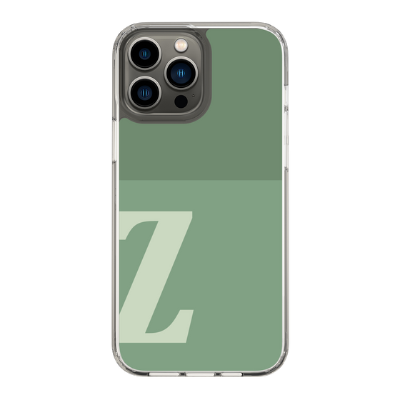 Slim Protection Case［ Original - initial two tone - Z green ］