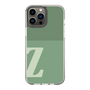 Slim Protection Case［ Original - initial two tone - Z green ］