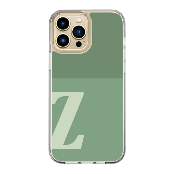 Slim Protection Case［ Original - initial two tone - Z green ］