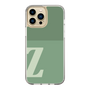 Slim Protection Case［ Original - initial two tone - Z green ］