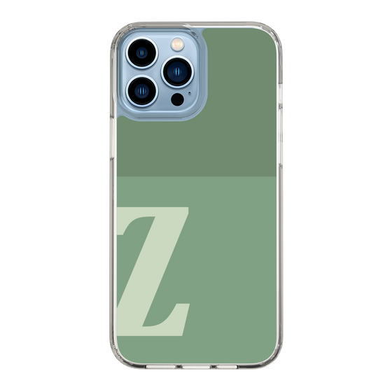 Slim Protection Case［ Original - initial two tone - Z green ］