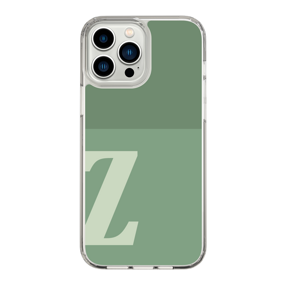 Slim Protection Case［ Original - initial two tone - Z green ］