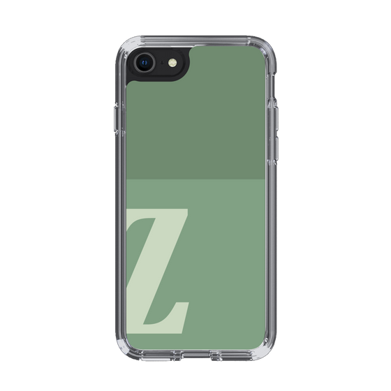 Slim Protection Case［ Original - initial two tone - Z green ］