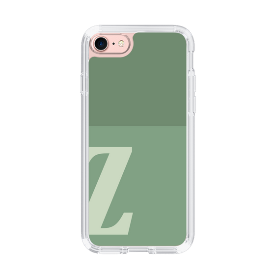 Slim Protection Case［ Original - initial two tone - Z green ］