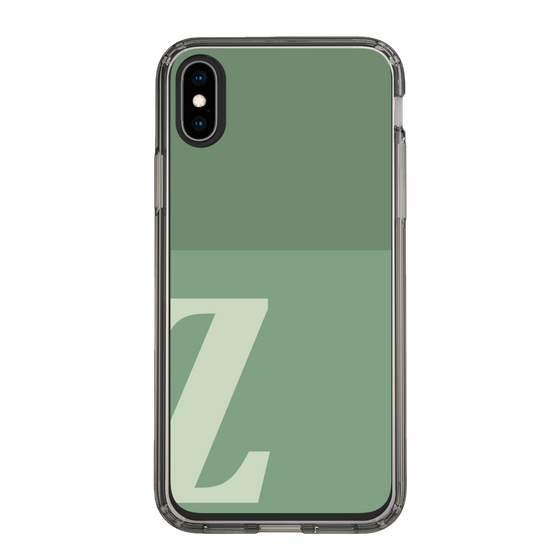 Slim Protection Case［ Original - initial two tone - Z green ］