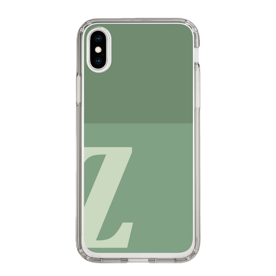 Slim Protection Case［ Original - initial two tone - Z green ］