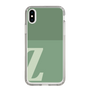 Slim Protection Case［ Original - initial two tone - Z green ］