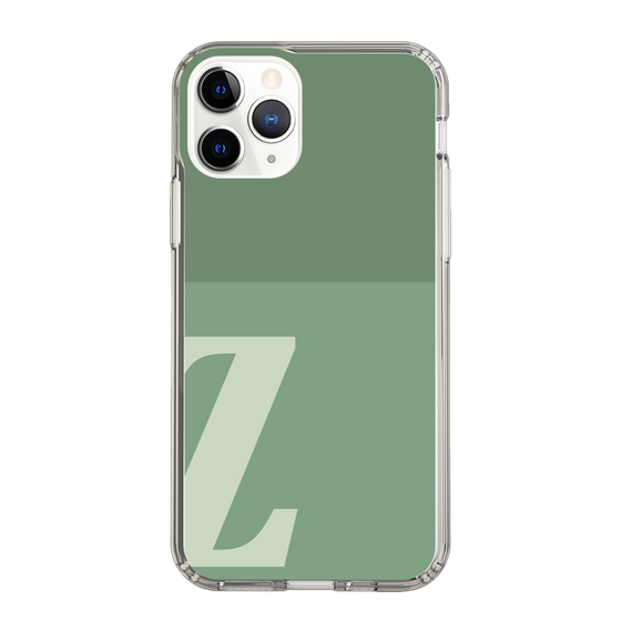Slim Protection Case［ Original - initial two tone - Z green ］