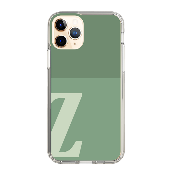 Slim Protection Case［ Original - initial two tone - Z green ］
