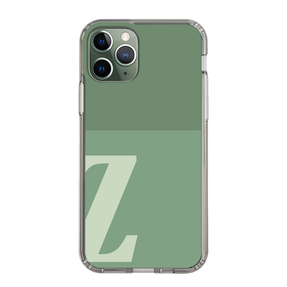Slim Protection Case［ Original - initial two tone - Z green ］