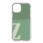 Slim Protection Case［ Original - initial two tone - Z green ］