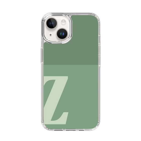 Slim Protection Case［ Original - initial two tone - Z green ］